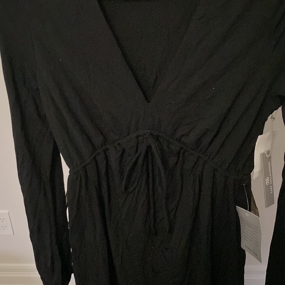 Tart collections black dress with tie waist. BNWT - Picture 2 of 8